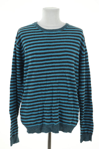 Sweter paski 40% wełna