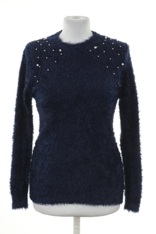 Sweter granatowy