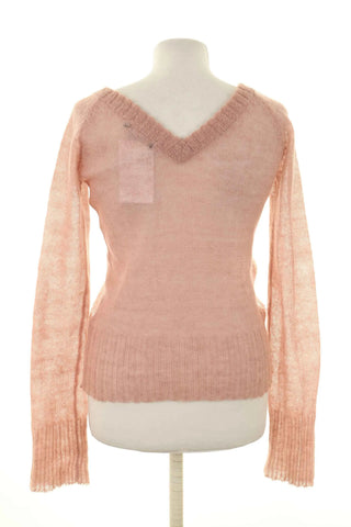 Sweter różowy 50% moher