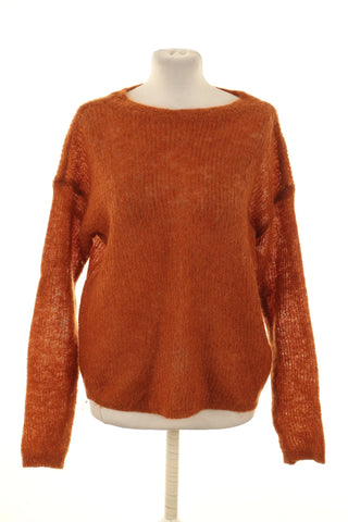 Sweter ceglasty 70% moher