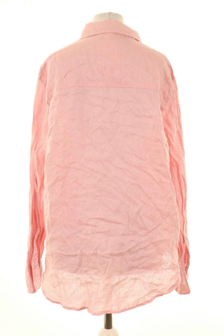 Bluzka różowa 100% len