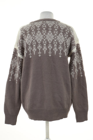 Sweter świąteczny beżowy