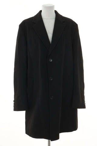 Płaszcz czarny wełna,kaszmir