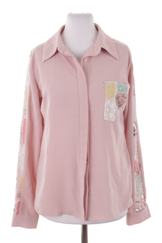 Pink blouse