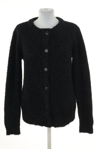 Sweter czarny błyszczący