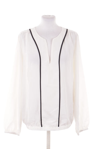 Cream-colored blouse
