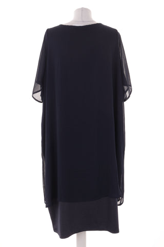 Dunkelblaues Kleid