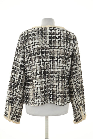 Żakiet wzorek 30%wełna