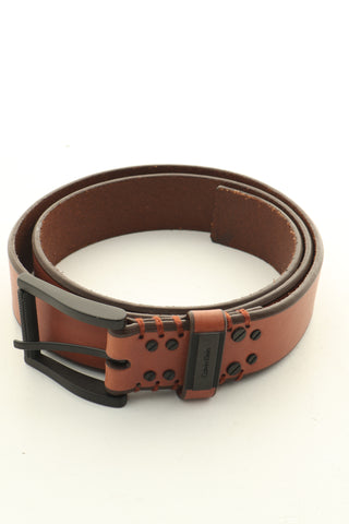 Pasek brązowy 100% skóra