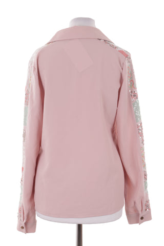 Pink blouse