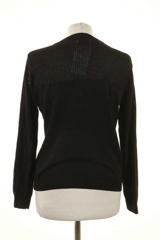 Sweter cienki czarny