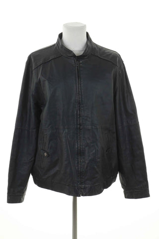 Kurtka czarna skóra