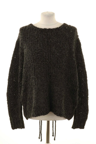 Sweter szary 25%wełna