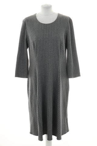 Sukienka szara prążki