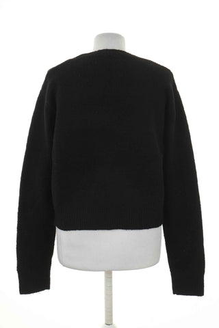 Sweter czarny 6% wełna