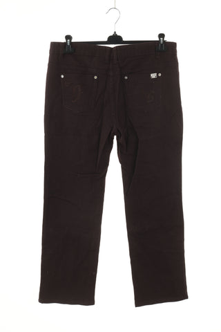 Spodnie czekoladowe jeans