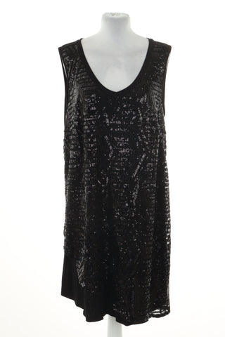 Sukienka czarna cekiny