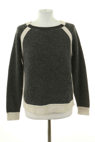 Sweter szary 50% wełna