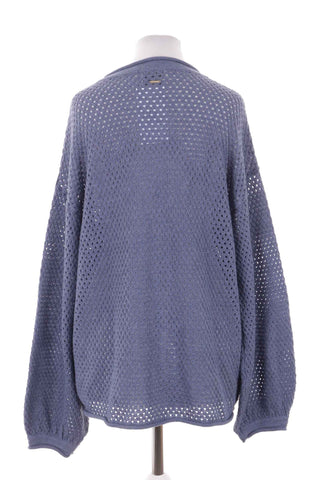Sweter niebieski 10% wełna