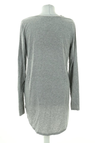 Gray blouse