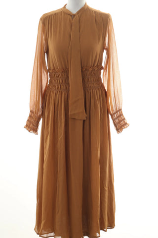 Sukienka musztardowa