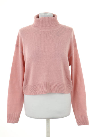 Sweter golf różowy