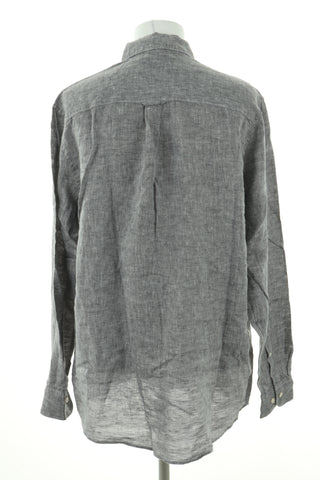 Koszula szara 100% len