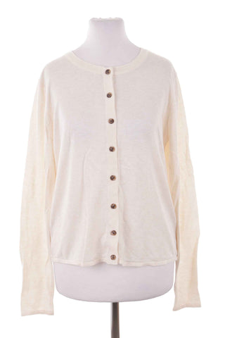 Sweter kremowy cienki 60% lyocell