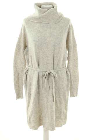 Sukienka szara 30% wełna , 10% alpaca