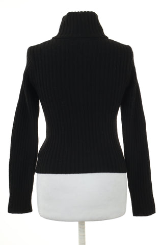 Sweter czarny wzorek