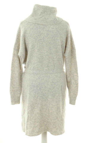 Sukienka szara 30% wełna , 10% alpaca