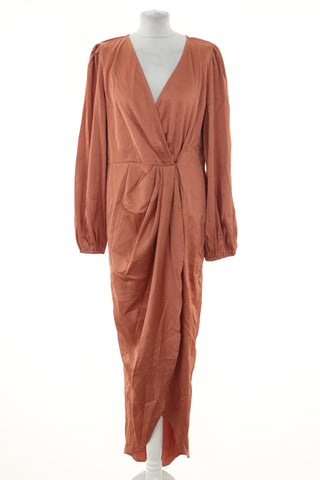 Sukienka pomarańczowa