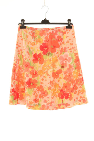 Spódnica kwiaty 52% jedwab