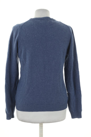 Sweter niebieski 100% wełna