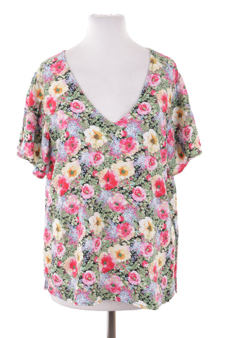 Bluse mit Blumenmuster