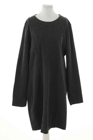 Sukienka szara 20% wełna