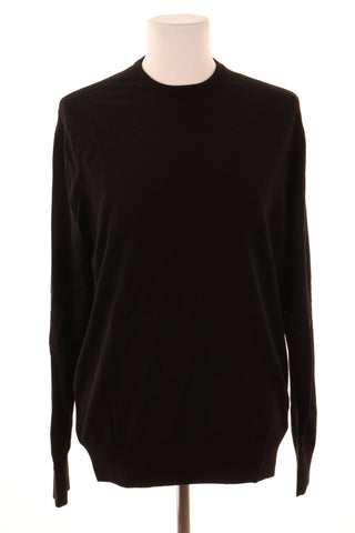 Sweter czarny 100% wełna