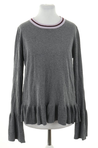 Sweter szary błyszczący