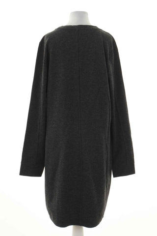 Sukienka szara 20% wełna