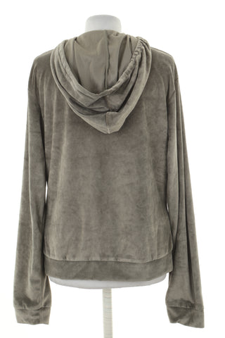 Bluza welurowa zielona