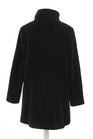 Płaszcz czarny 70% wełna