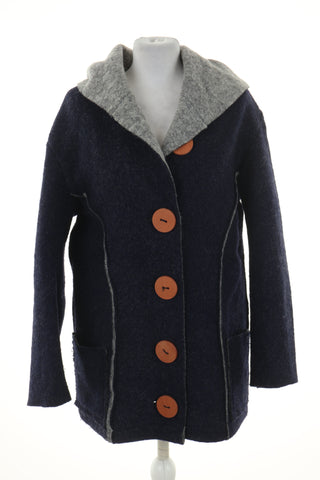 Kurtka granatowa 100% wełna