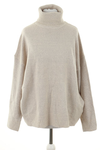 Sweter - golf beżowy