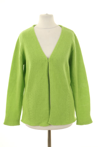 Sweter zielony 100% kaszmir