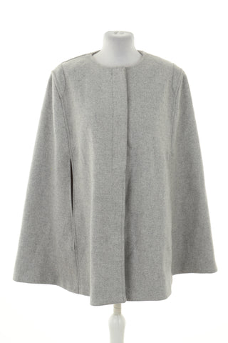 Poncho szare 65% wełna