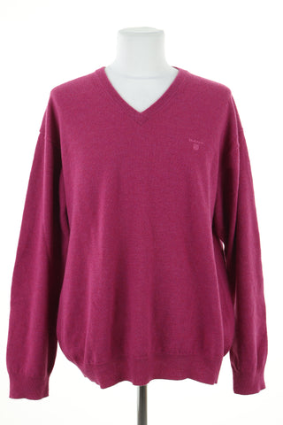 Sweter różowy wełna