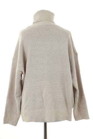 Sweter - golf beżowy