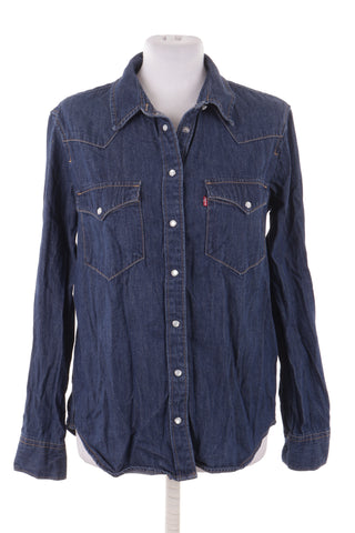 Denim blouse