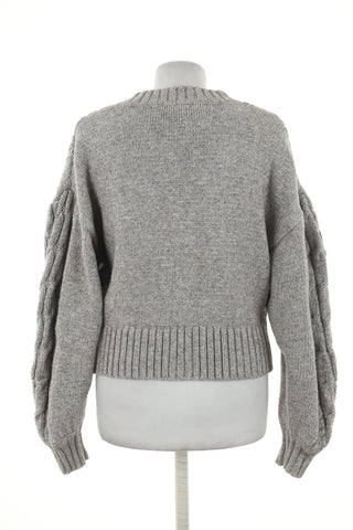 Sweter szary 6% wełna