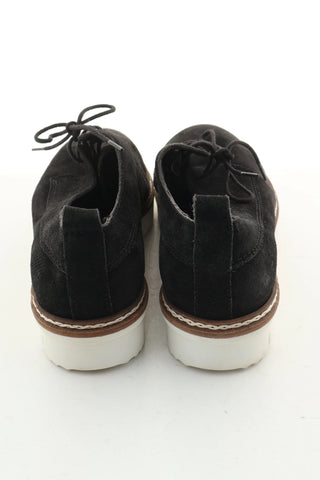 Buty czarne zamszowe